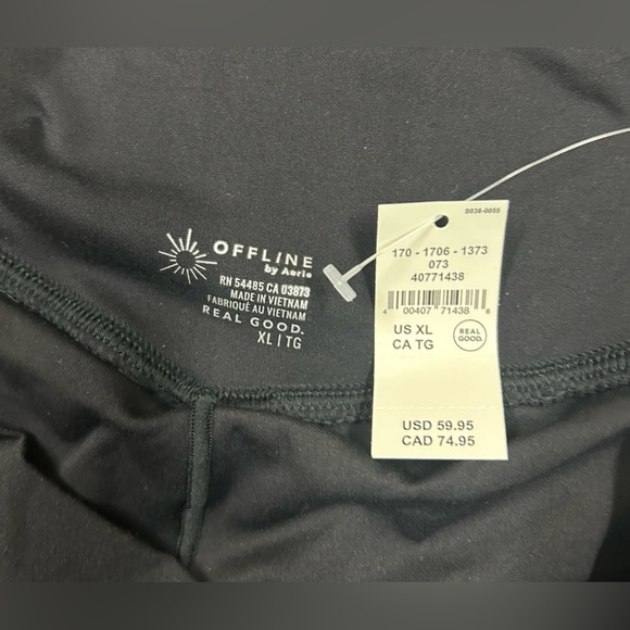 aerie Black Shorts - Picture 5 of 5